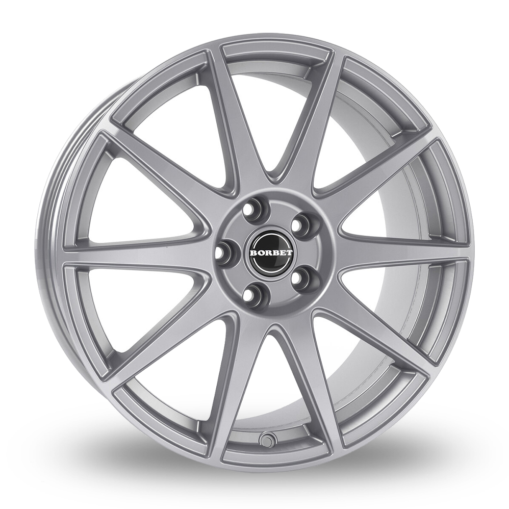 19" Borbet GTX Gloss Titan Alloy Wheels