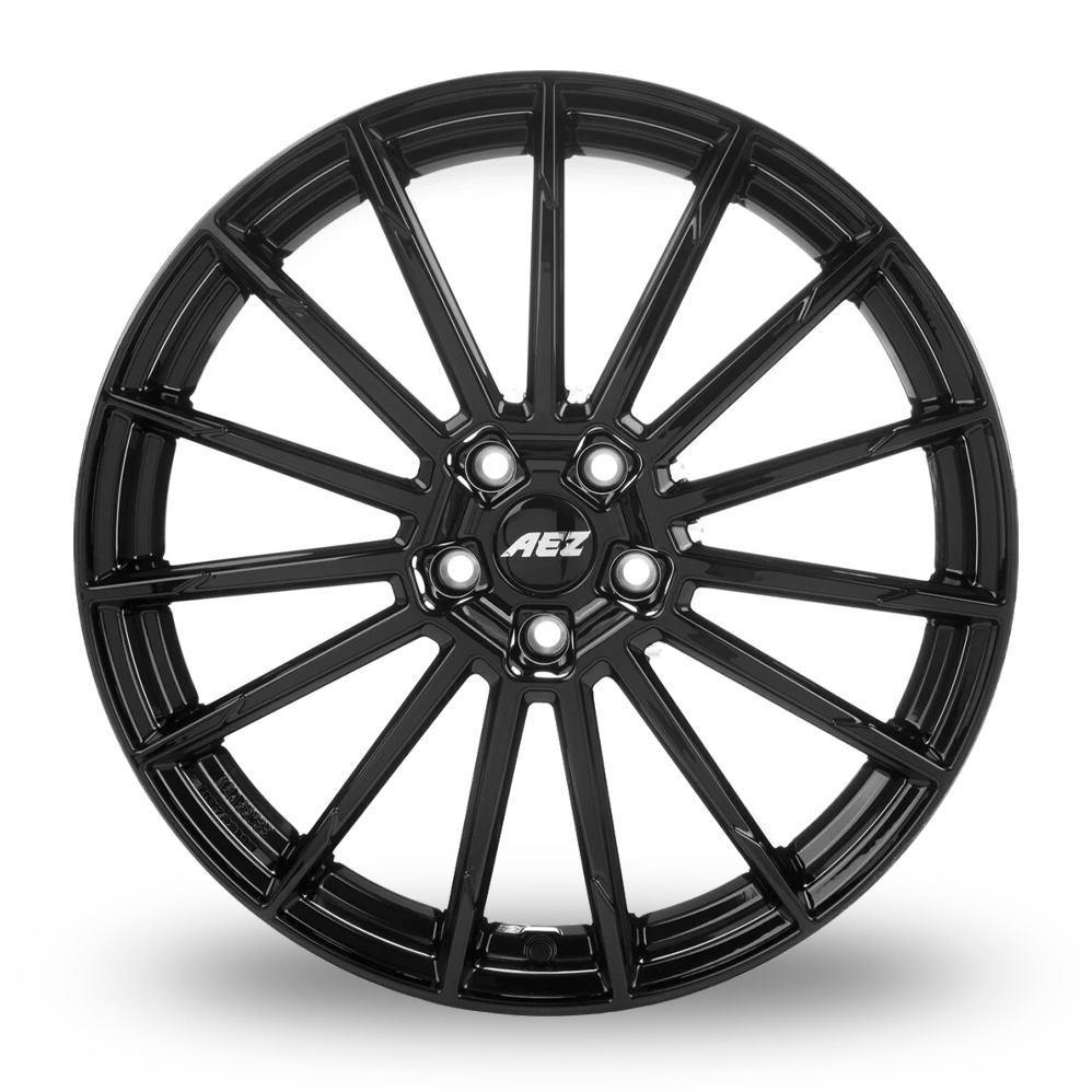 18" AEZ Atlanta Gloss Black Alloy Wheels