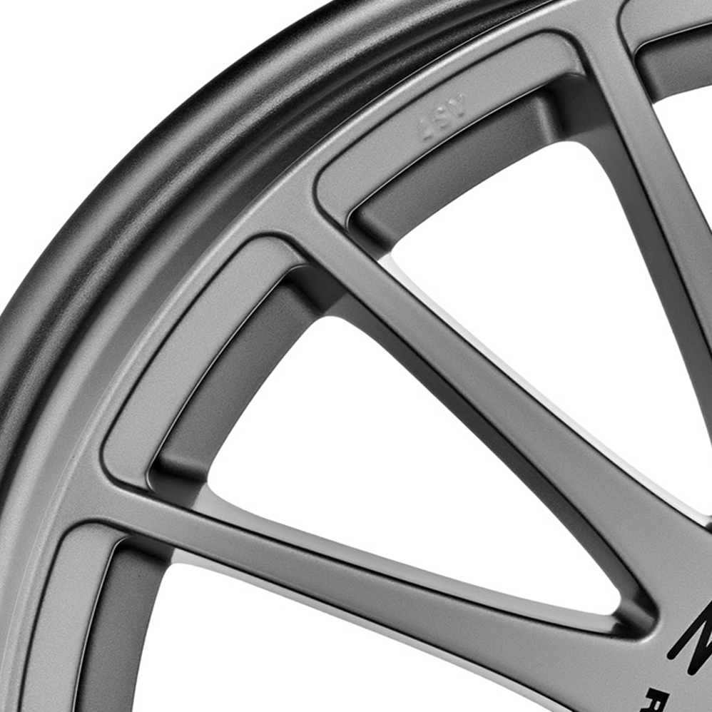 14" OZ Racing Superturismo GT Grigio Corsa Black Lettering Alloy Wheels