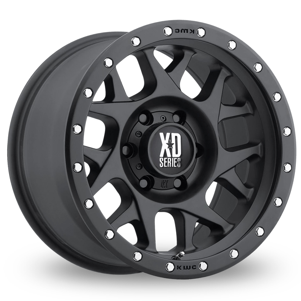 XD XD127 Bully (USA Warehouse) Satin Black Alloy Wheels