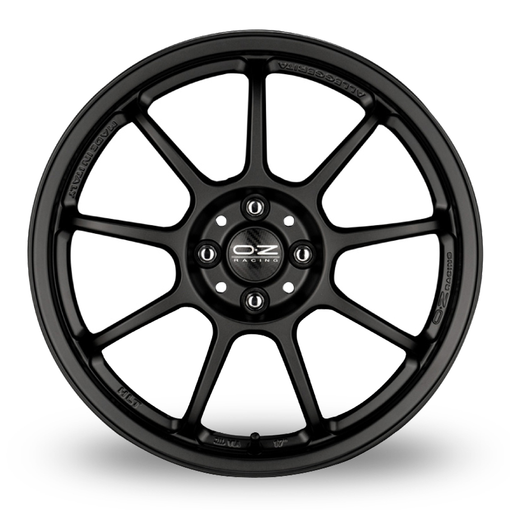 17" OZ Racing Alleggerita HLT 4F Matt Black Alloy Wheels