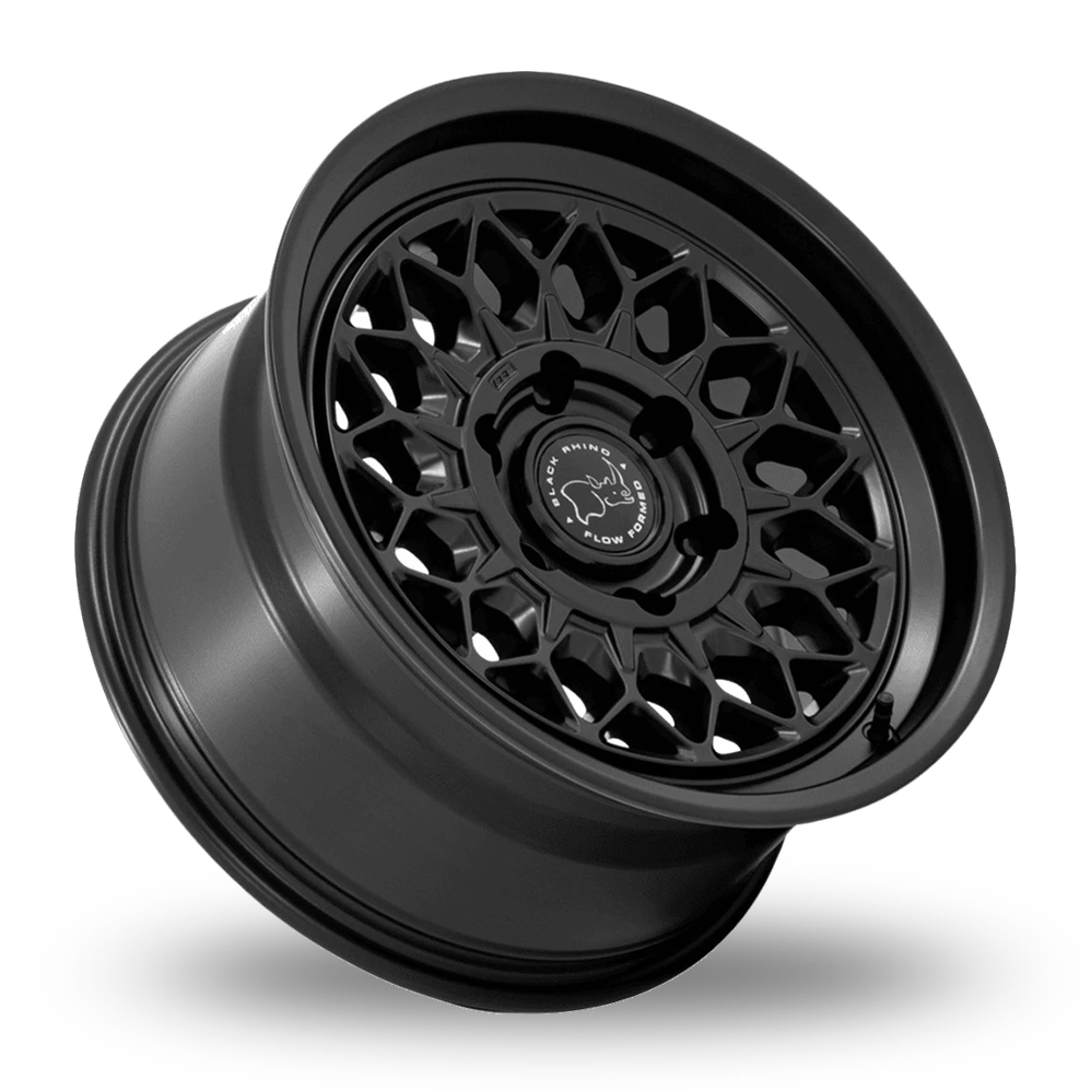 17" Black Rhino BR034 Graz (USA Warehouse) Matt Black Alloy Wheels