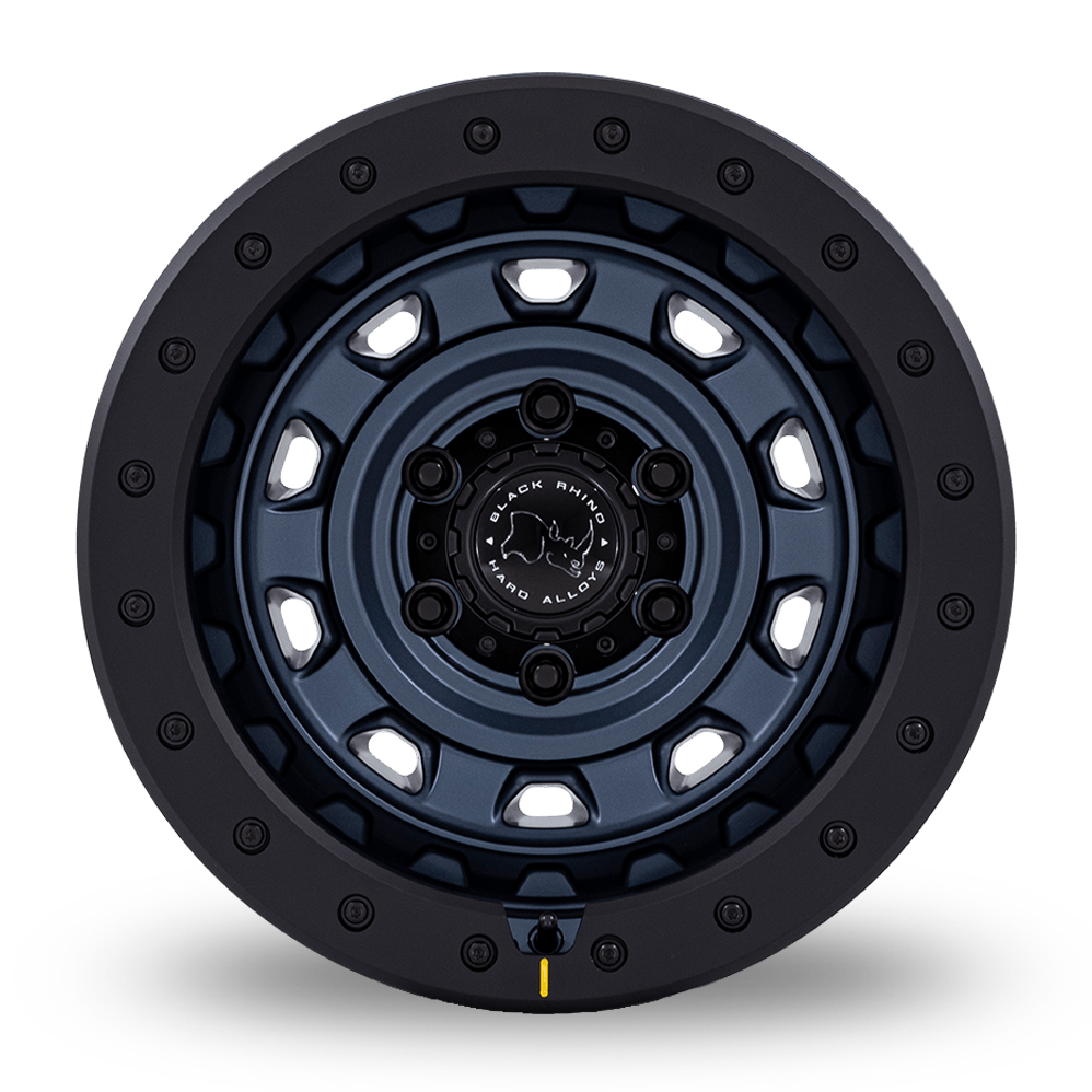 17" Black Rhino BR023 Xplorer Metallic Blue With Black Rock Guard Alloy Wheels