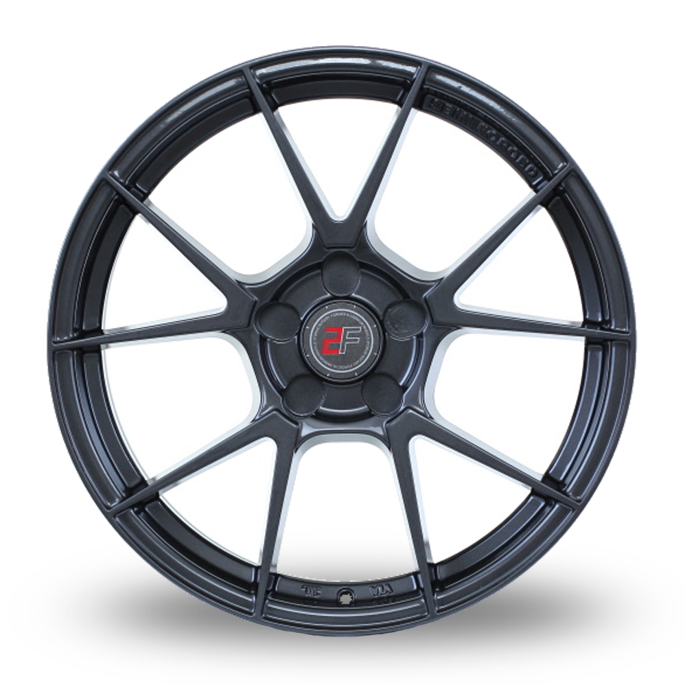 19" 2FORGE ZF6 Gloss Gunmetal Wider Rear Alloy Wheels