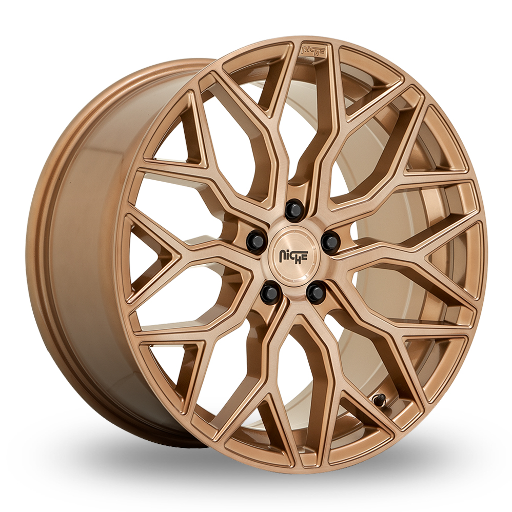 Niche M263 Mazzanti (USA Warehouse) Bronze Brushed Alloy Wheels