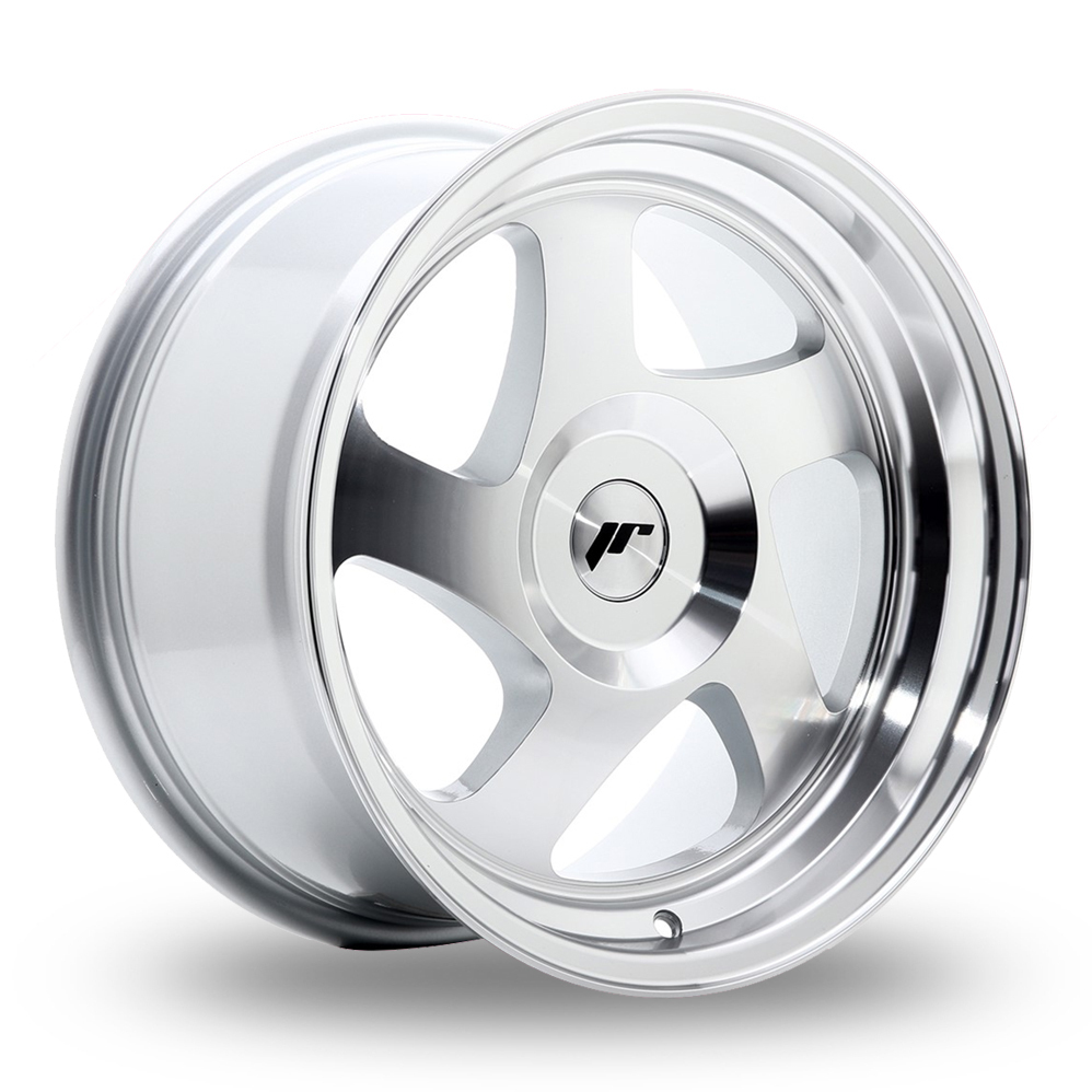 Japan Racing JR15 (9x16) (Custom Fitment) Silver Machined Face Alloy Wheels