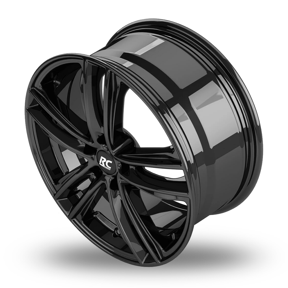 17" RC Design RC27 Gloss Black Alloy Wheels