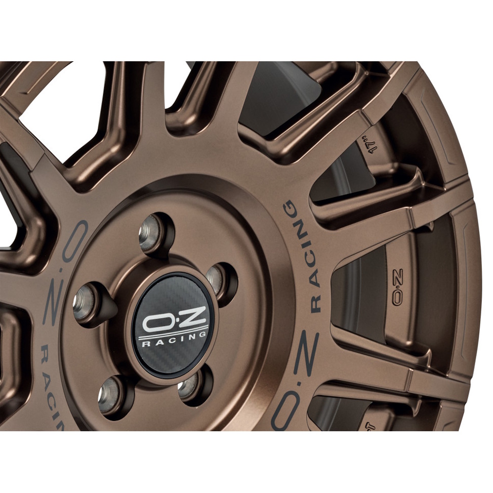 17" OZ Racing Rally Legend Matt Bronze Black Lettering Alloy Wheels