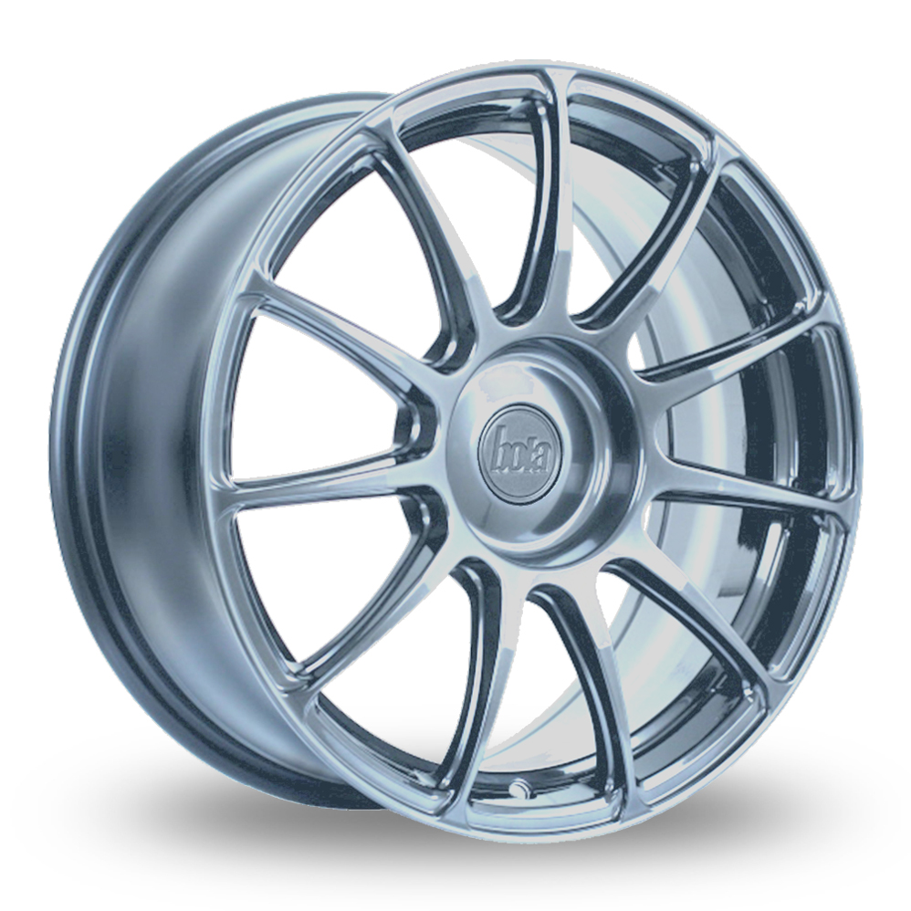 17" Bola VST Hyper Black Alloy Wheels