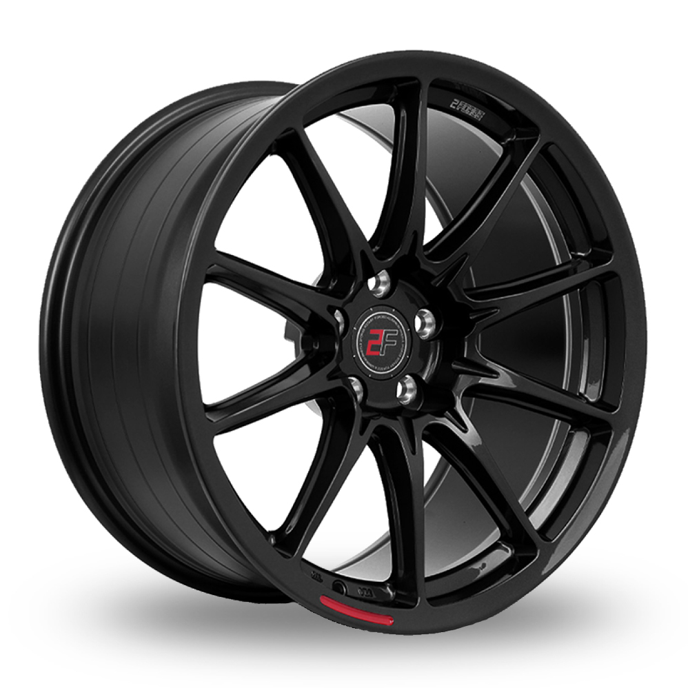 9x20 5x112 ET30-50 2FORGE ZF8 (Gloss Black) (76.0cb) (900kg Load) (10.7kg Weight) (TW) Alloy Wheels