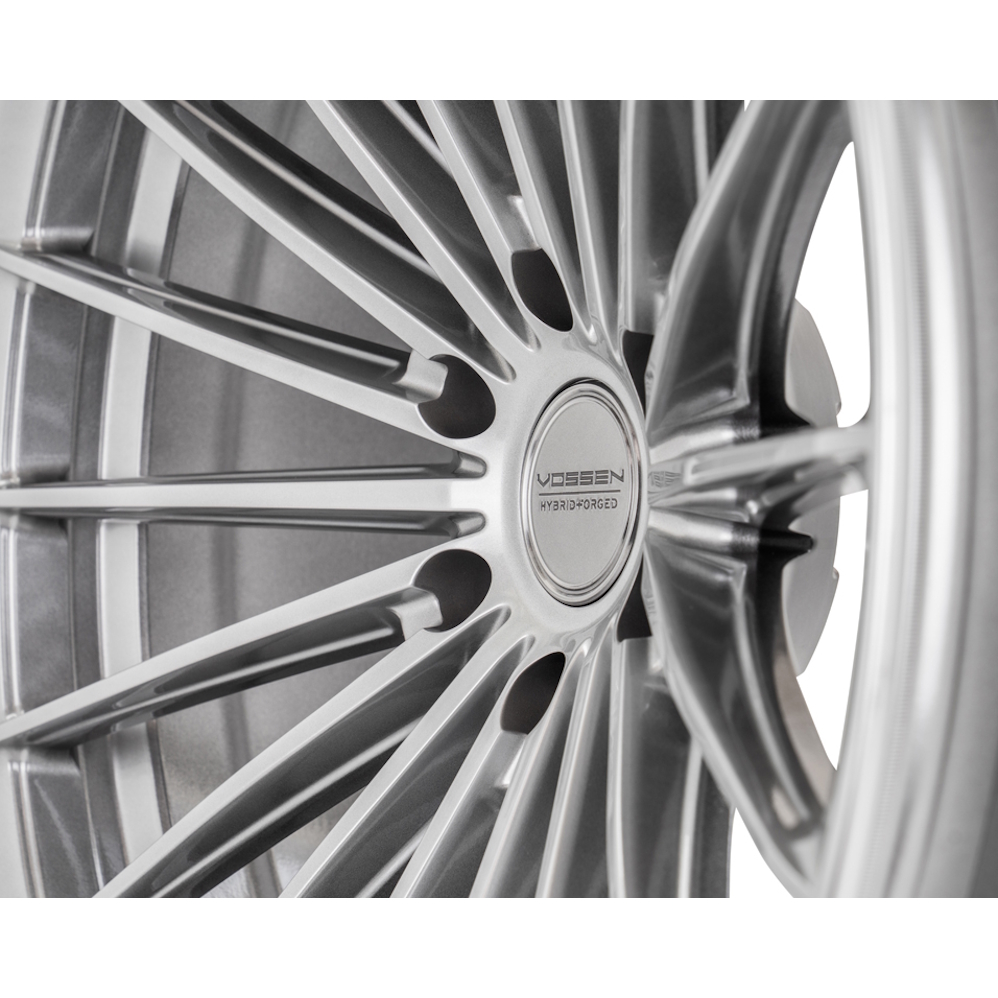 20" Vossen HFX-4 (10x20) (Super Deep Concave) Hyper Black Alloy Wheels