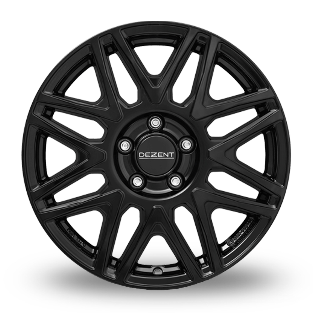 17" Dezent KH Black Black Alloy Wheels