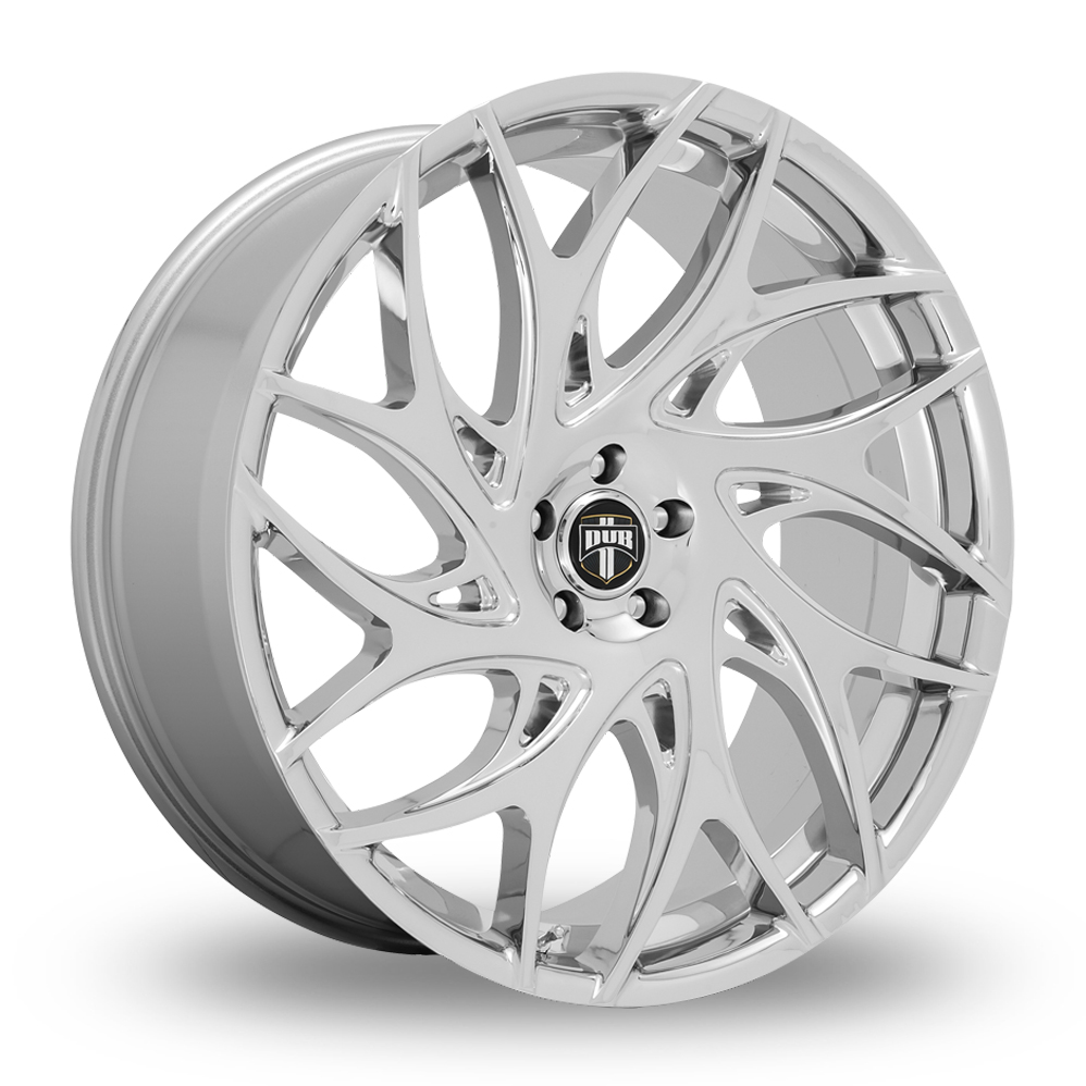 DUB S258 G.O.A.T. (USA Warehouse) Chrome Alloy Wheels