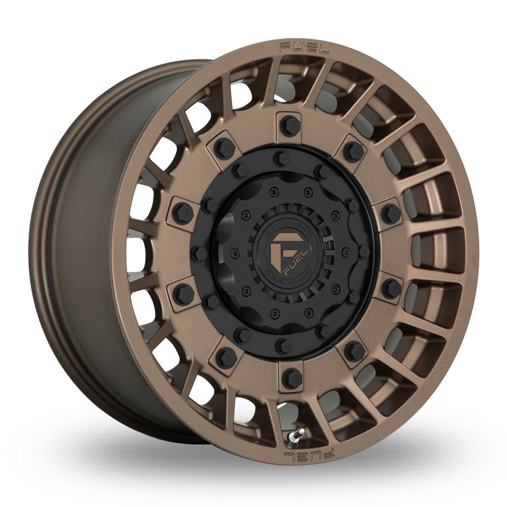 Fuel Off-Road D725 Militia (USA Warehouse) Matt Bronze Black Alloy Wheels