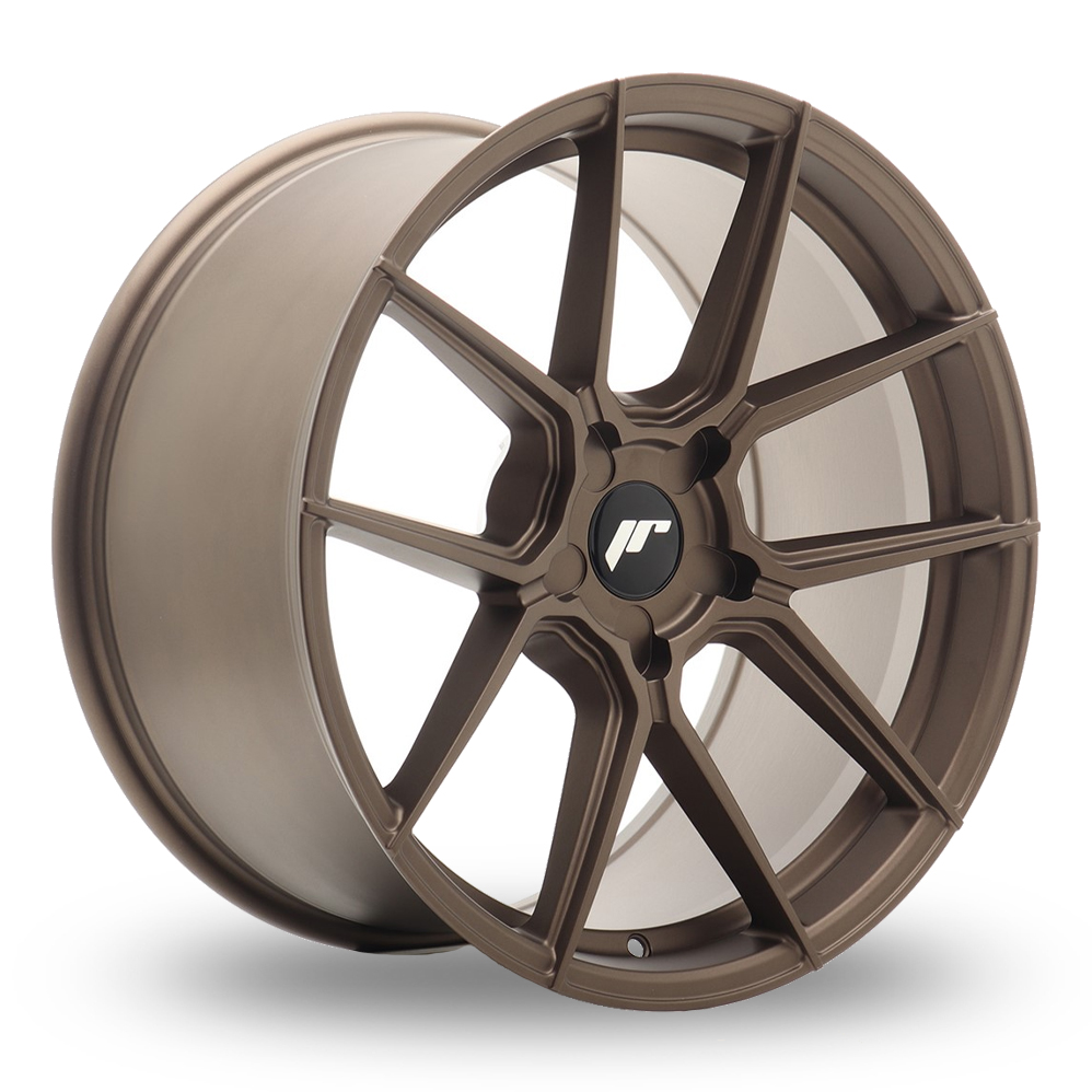 Japan Racing JR30 (9.5x20) (Custom Fitment) Matt Bronze Alloy Wheels