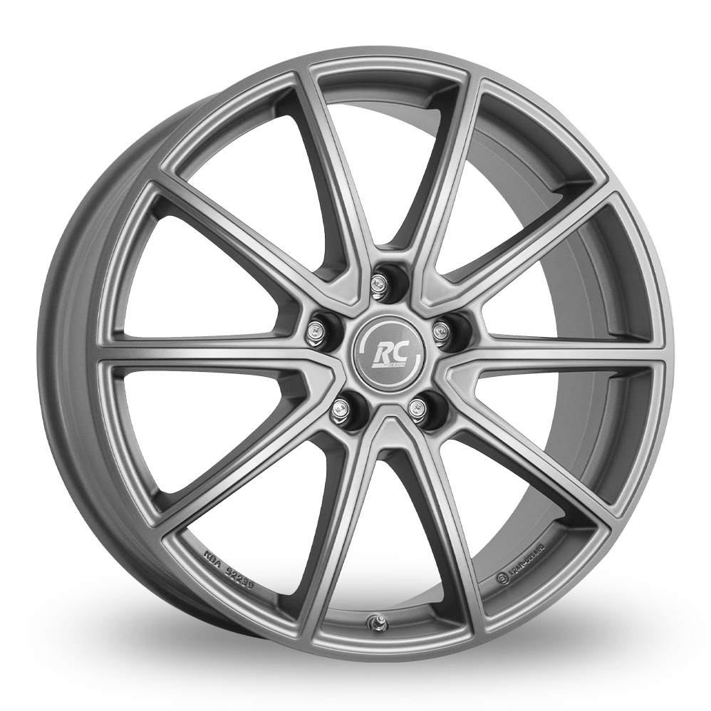 6.5x16 5x98 ET39 RC Design RC32 (Ferric Grey Matt FGM) (58.1cb) (700kg Load) (8.4kg Weight) (60d Seat) (0 Cap) (BA) Alloy Wheels