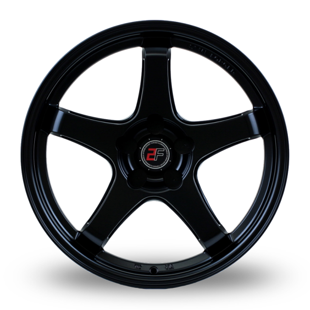 18" 2FORGE ZF7 Matt Black Alloy Wheels