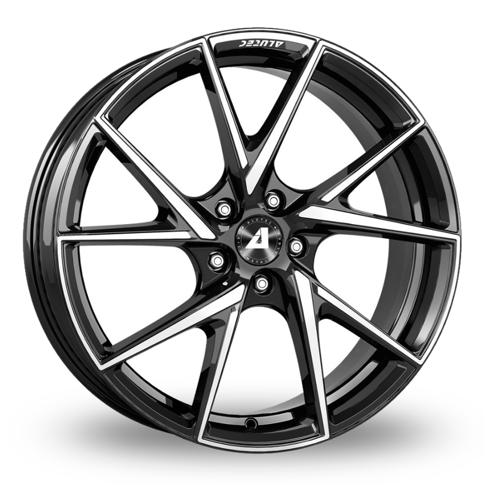 Alutec ADX.01 Gloss Black Polished Alloy Wheels