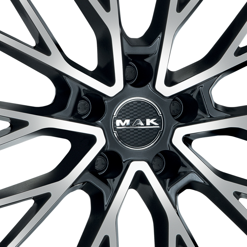 23" MAK Speciale Black Mirror Alloy Wheels