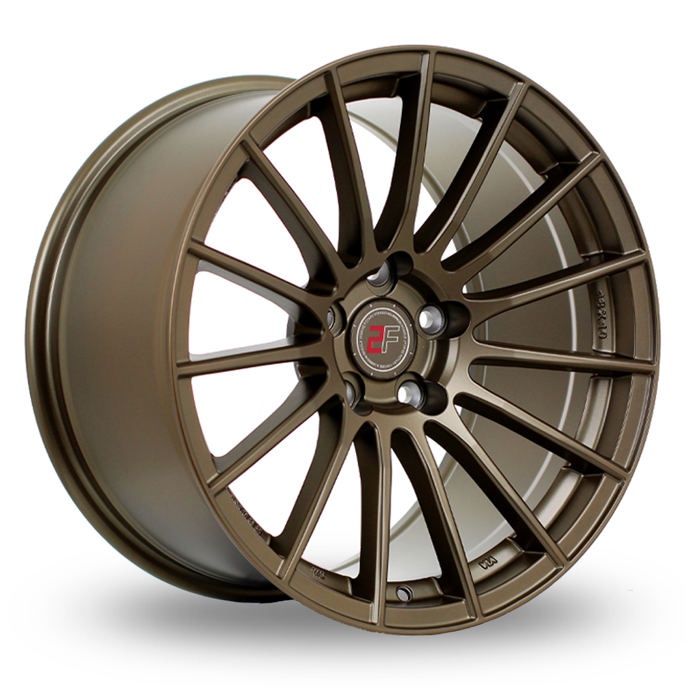 2FORGE ZF1 Matt Bronze Alloy Wheels
