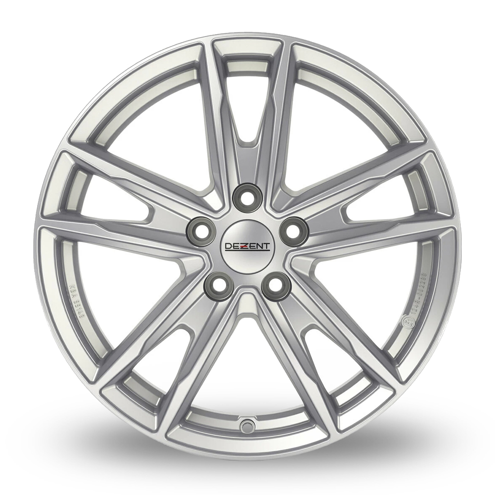 17" Dezent KF Silver Alloy Wheels