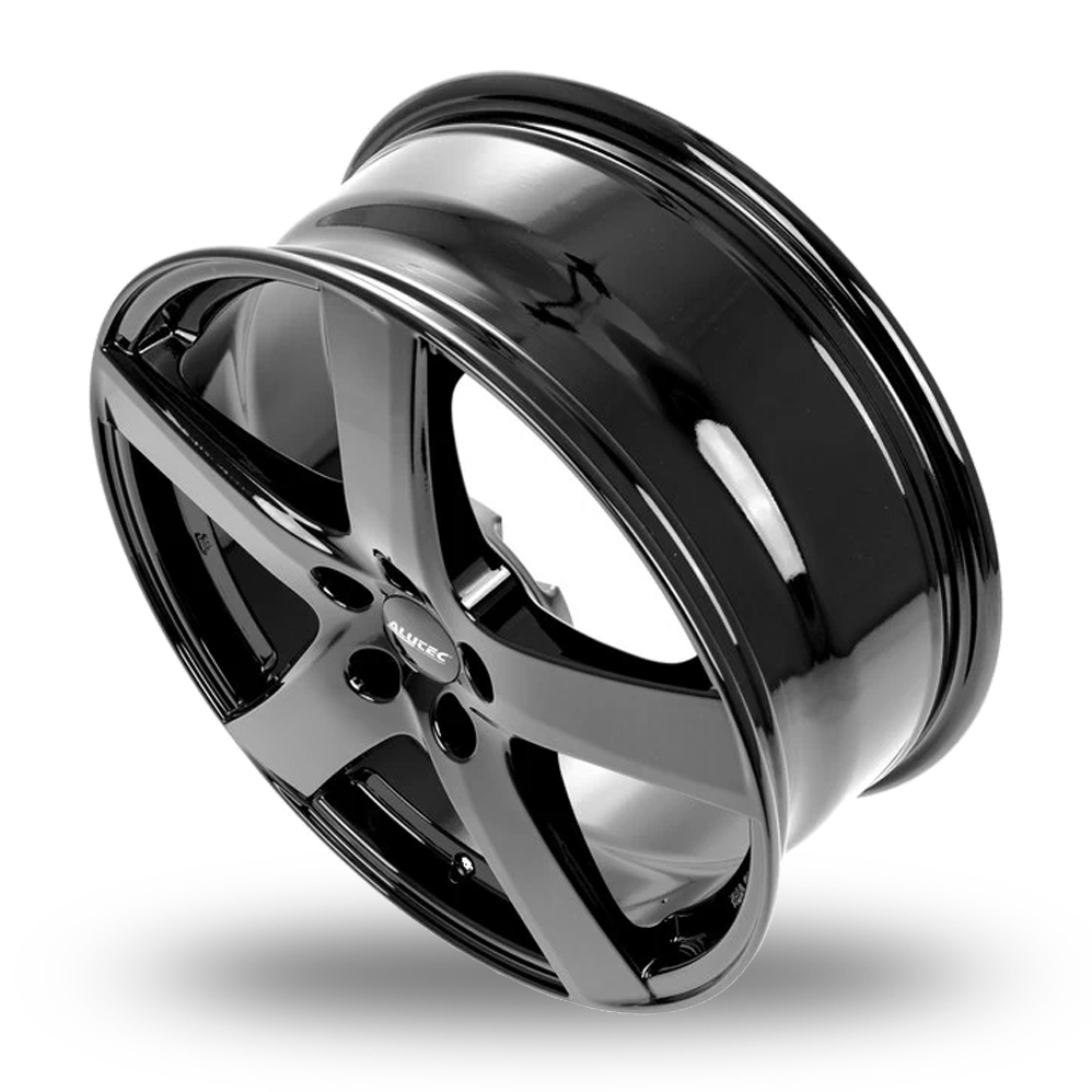 16" Alutec Freeze Gloss Black Alloy Wheels