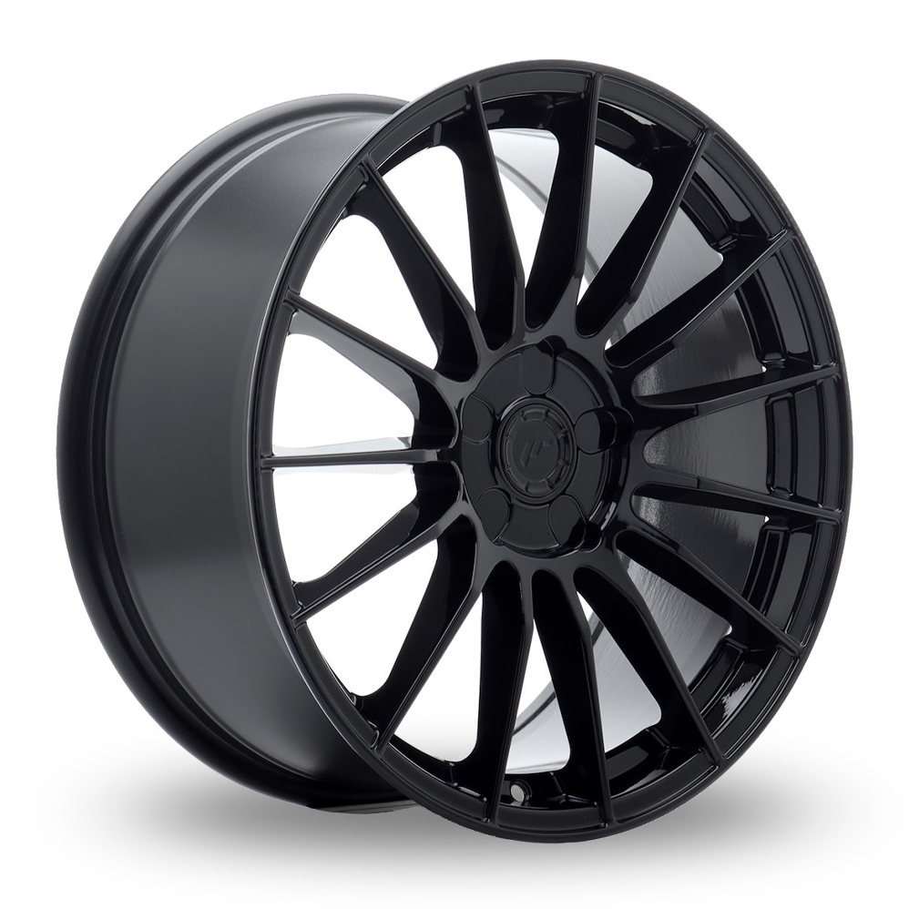 Japan Racing SL-05 (9.5x19) (Custom Fitment) Gloss Black Alloy Wheels