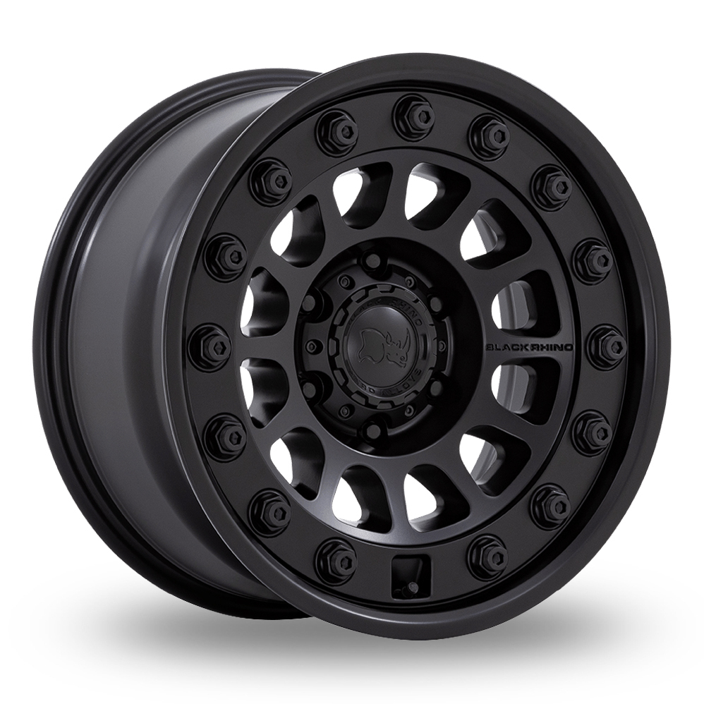 Black Rhino BR012 Outback (EU Warehouse) Matt Black Alloy Wheels