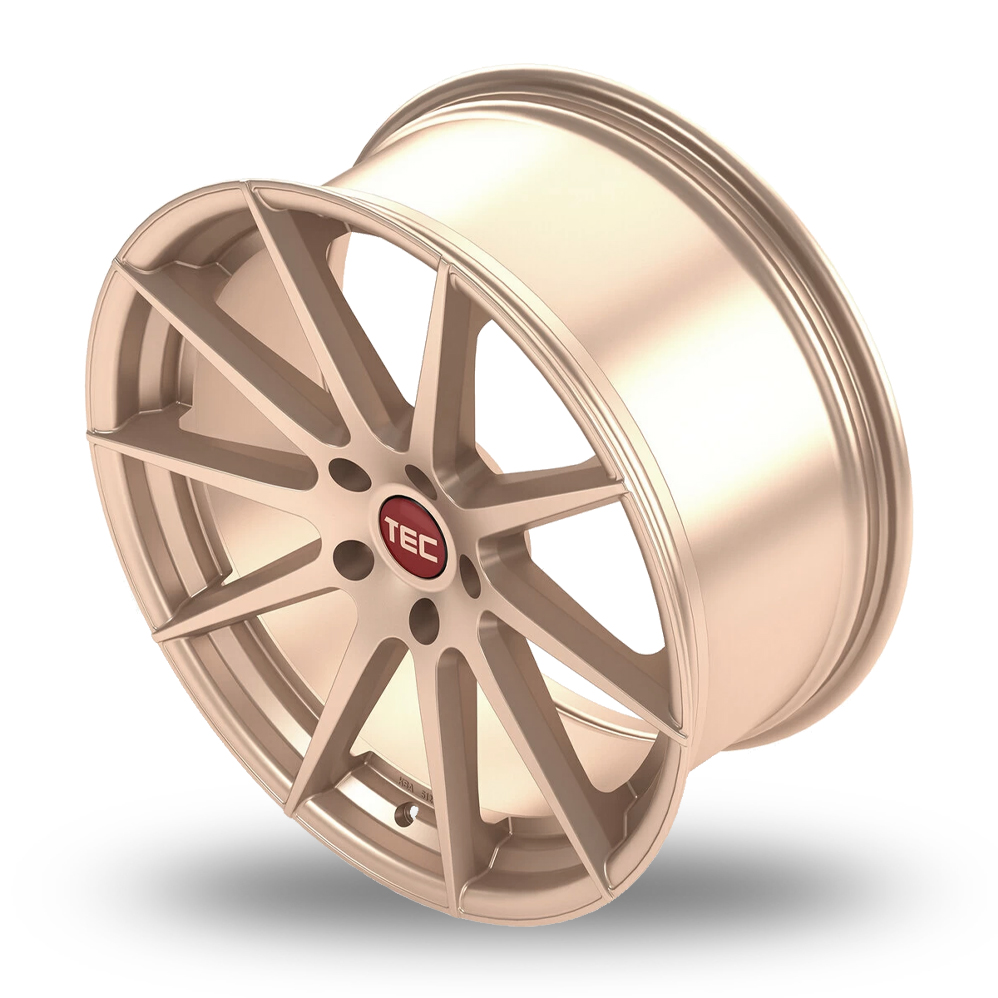 19" TEC Speedwheels GT7 Light Bronze Alloy Wheels