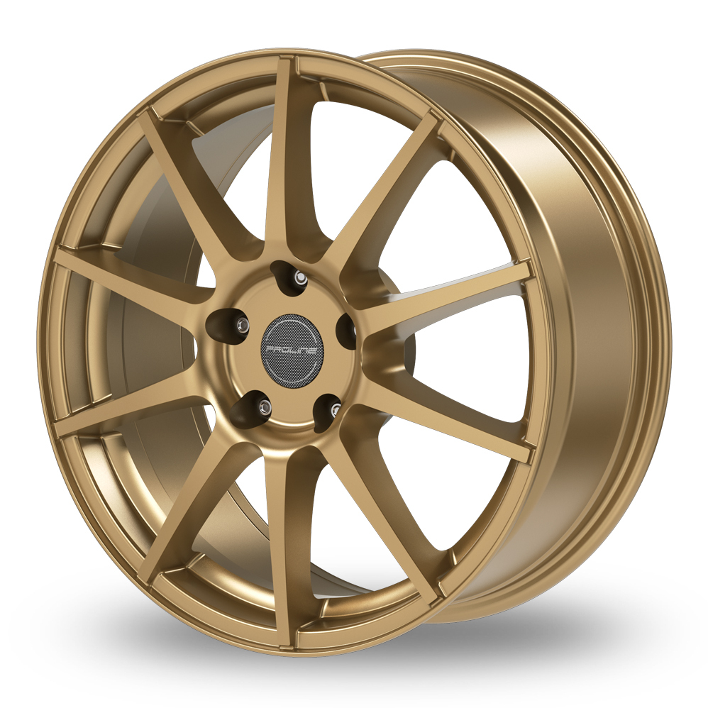 18" Proline UX100 Matt Gold Alloy Wheels