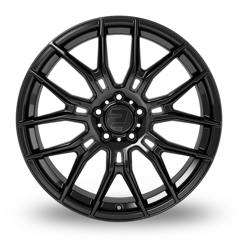 20" 2DRV WH42 Gloss Black Alloy Wheels