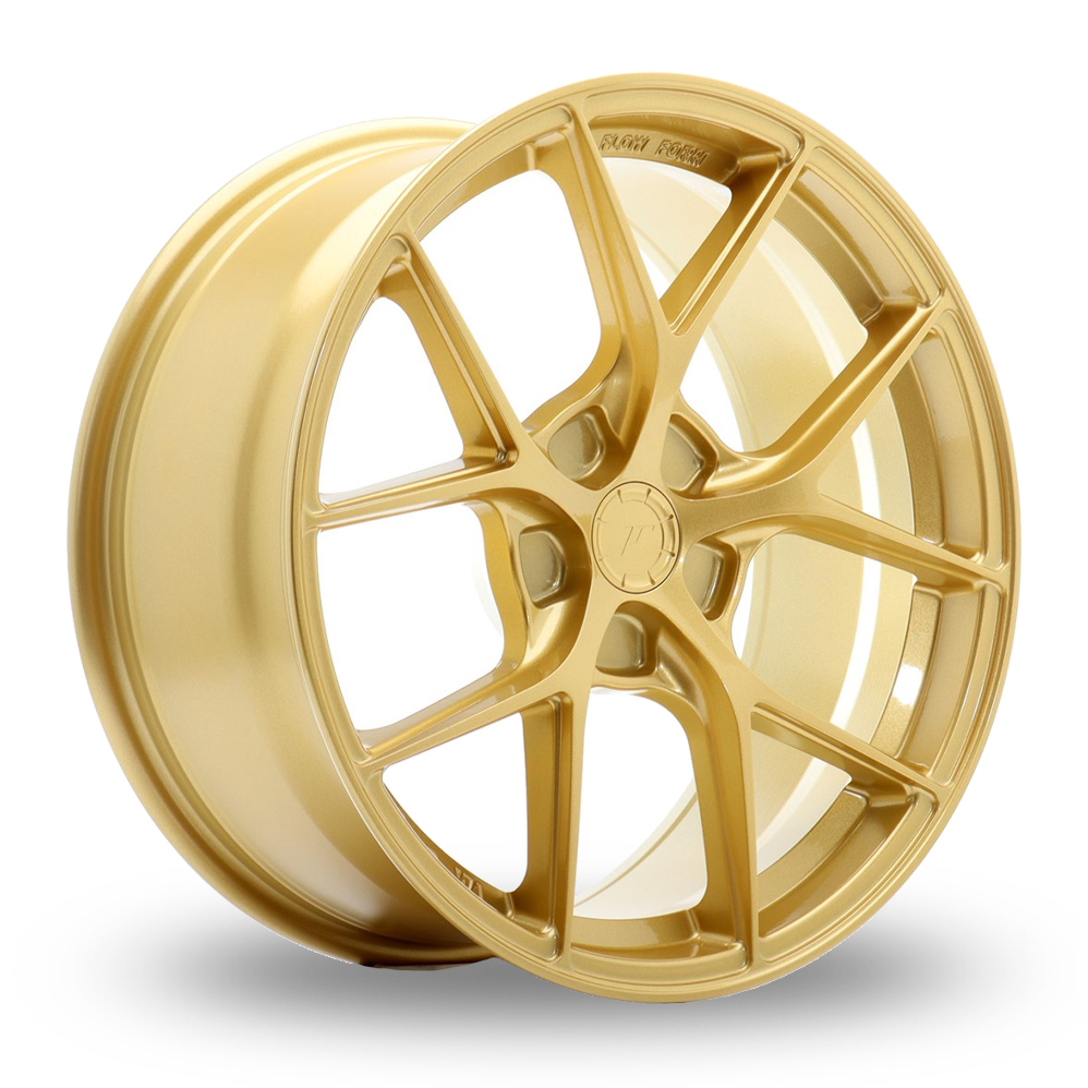 Japan Racing SL-01 (8x18) (Custom Fitment) Gold Alloy Wheels