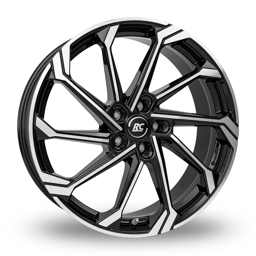 RC Design RC36 Gloss Black Polished Alloy Wheels