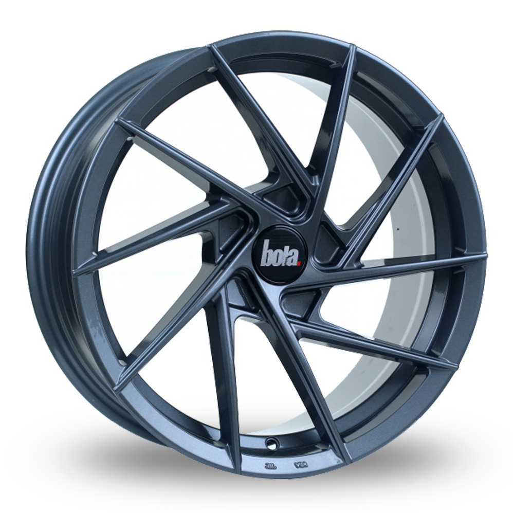 Bola B26 Gloss Gunmetal Alloy Wheels