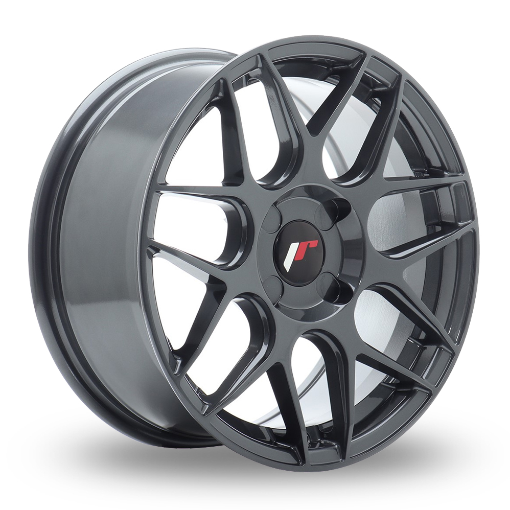 Japan Racing JR18 (7x16) (Custom Fitment) Hyper Grey Alloy Wheels