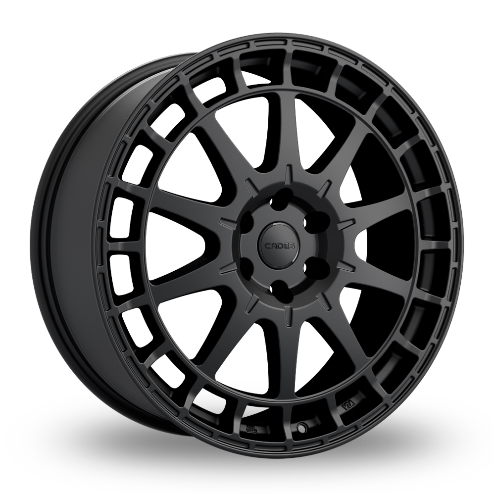 Cades RZ Transit Matt Black Alloy Wheels