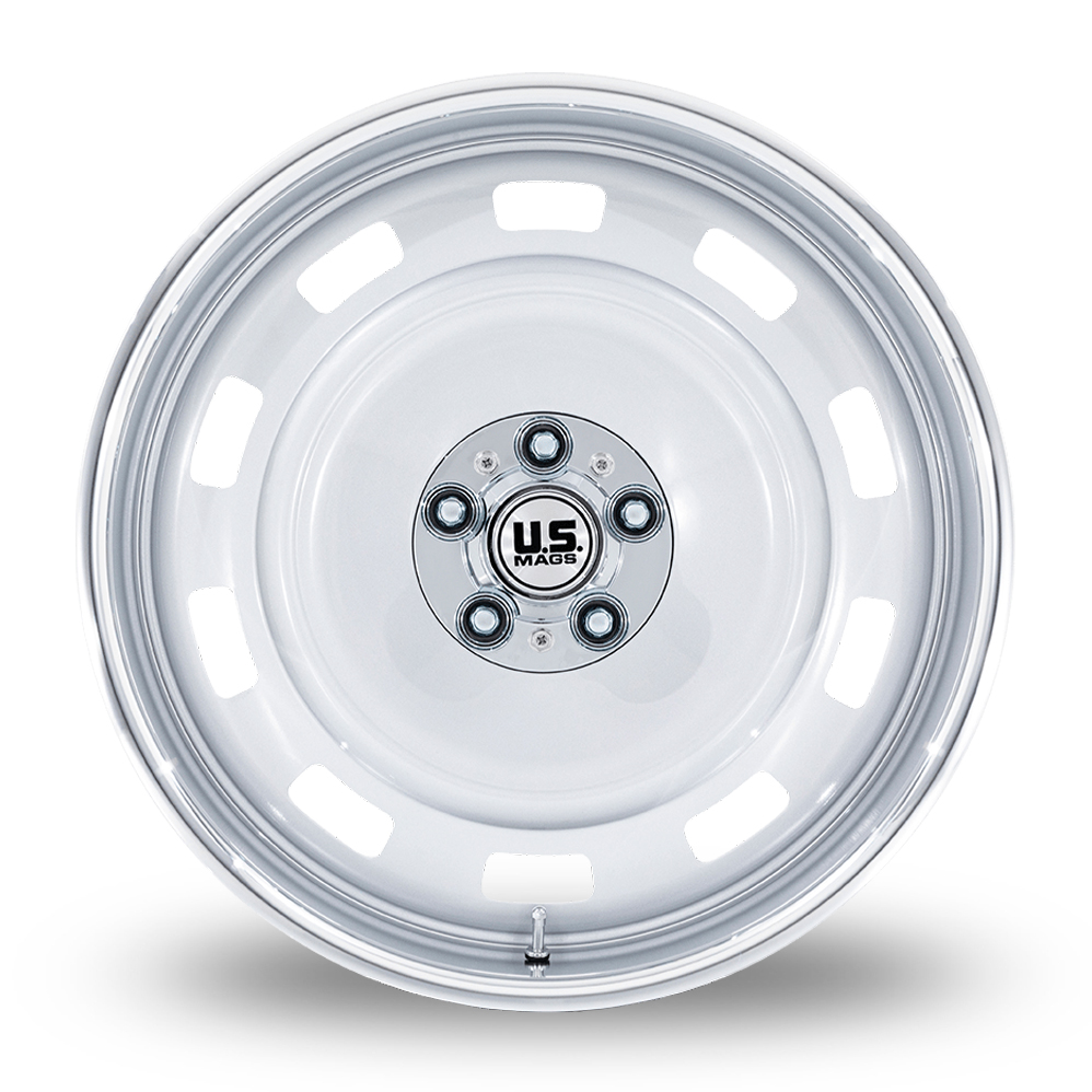 17" US Mags UC143 Scottsdale Silver With Diamond Cut Lip Alloy Wheels