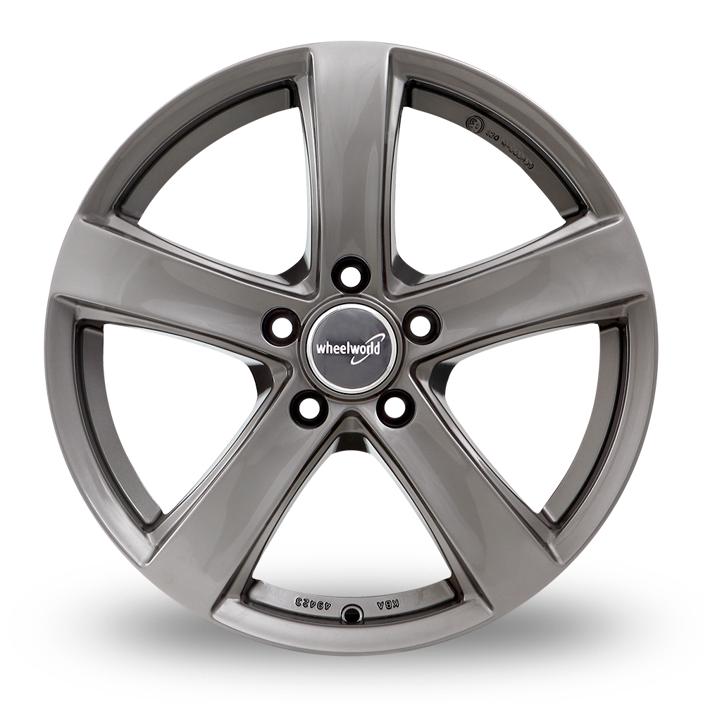 17 Inch 2DRV WH24 Daytona Grey Alloy Wheels