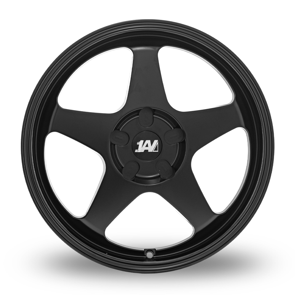 18" 1AV ZX16 Satin Black Alloy Wheels
