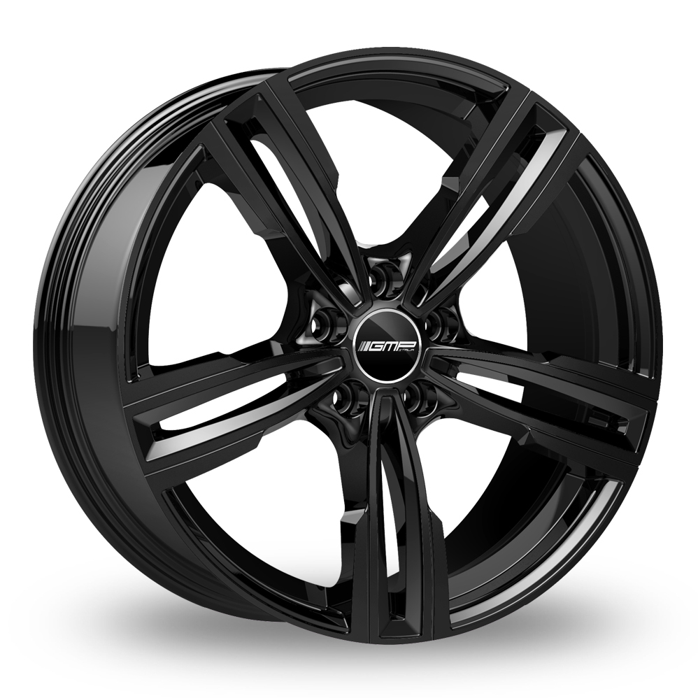 17" GMP Italia Reven Gloss Black Alloy Wheels