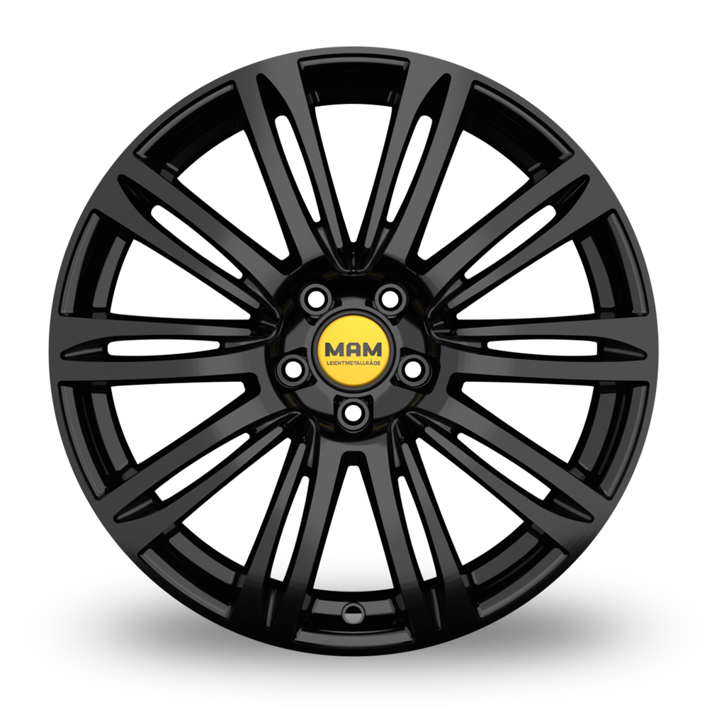 16" MAM A4 Gloss Black Alloy Wheels