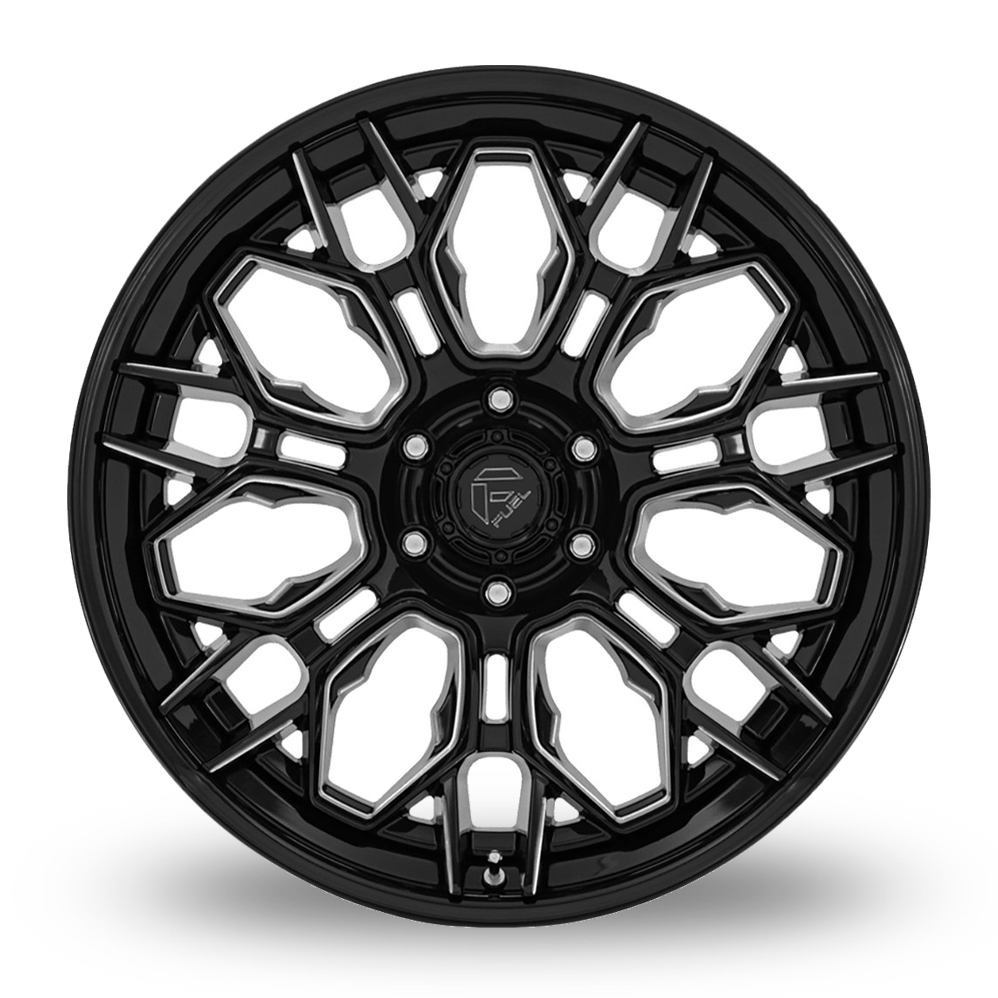 22" Fuel Off-Road FC409 Hive (USA Warehouse) Gloss Black Milled Alloy Wheels