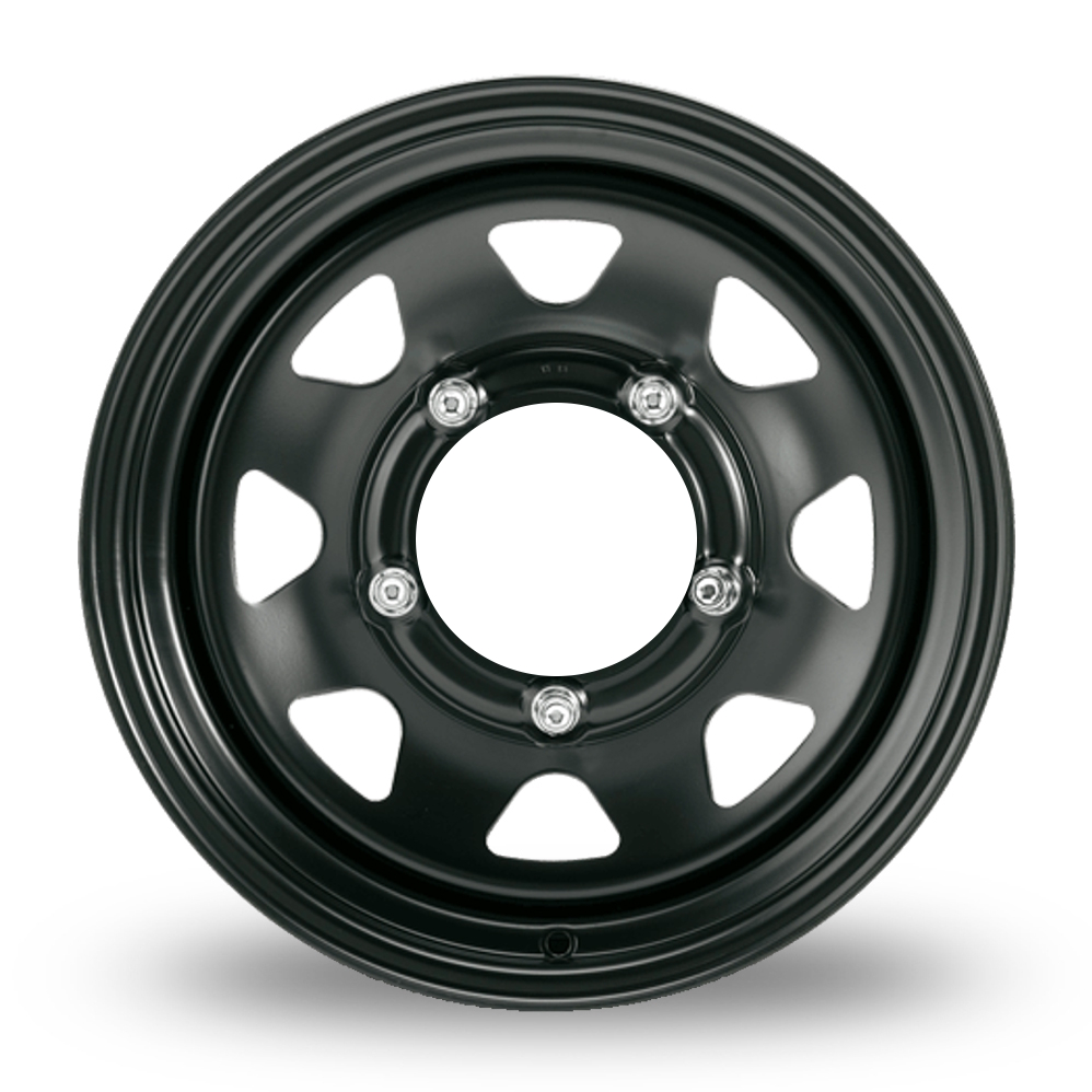 16" Dotz Dakar Gloss Black Alloy Wheels