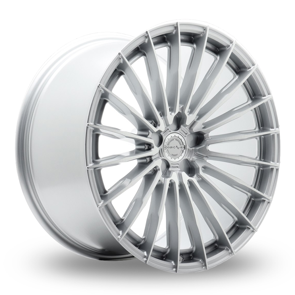 Concaver CVR10 (8x19) (Performance Concave) Silver Alloy Wheels