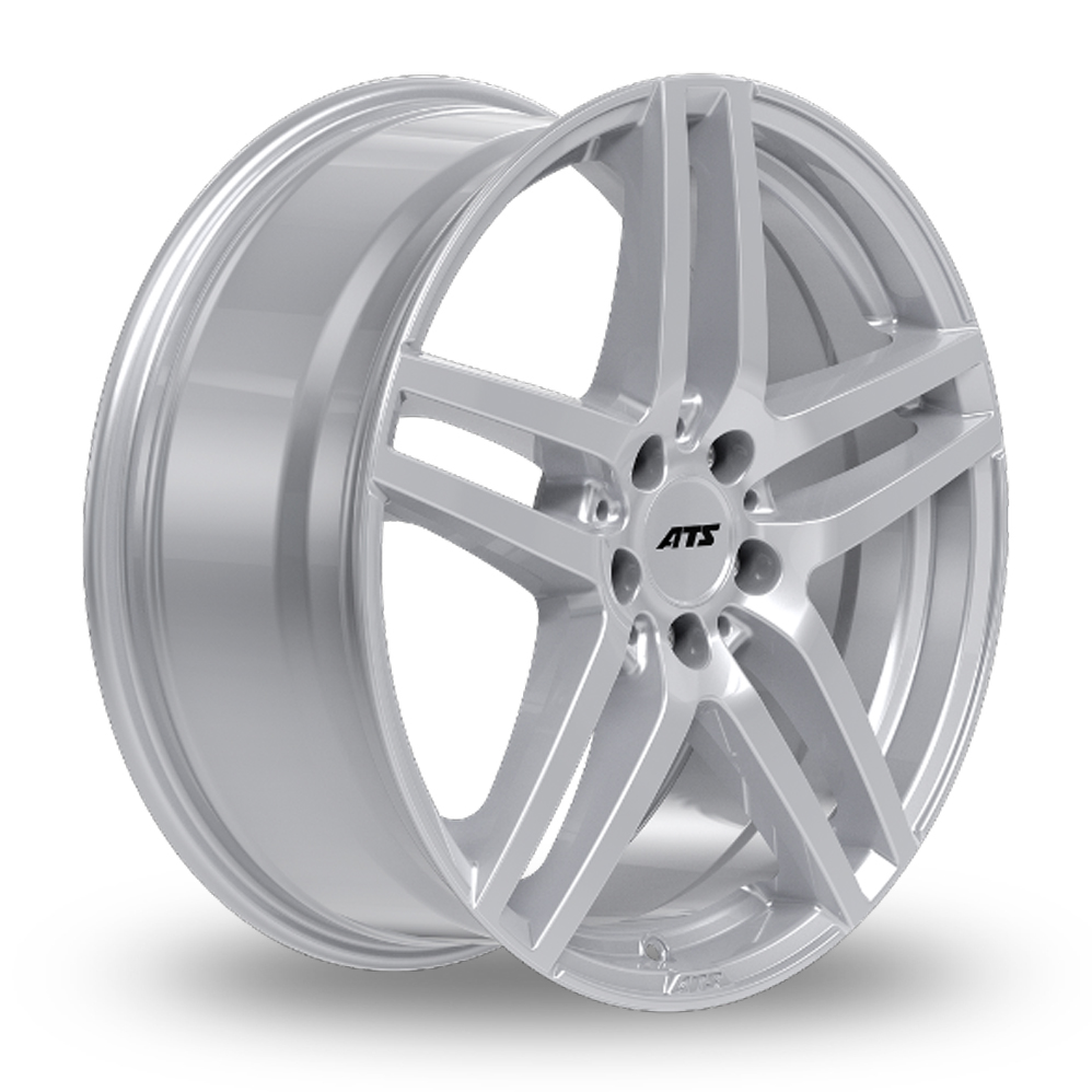 17" ATS Mizar Polar Silver Alloy Wheels