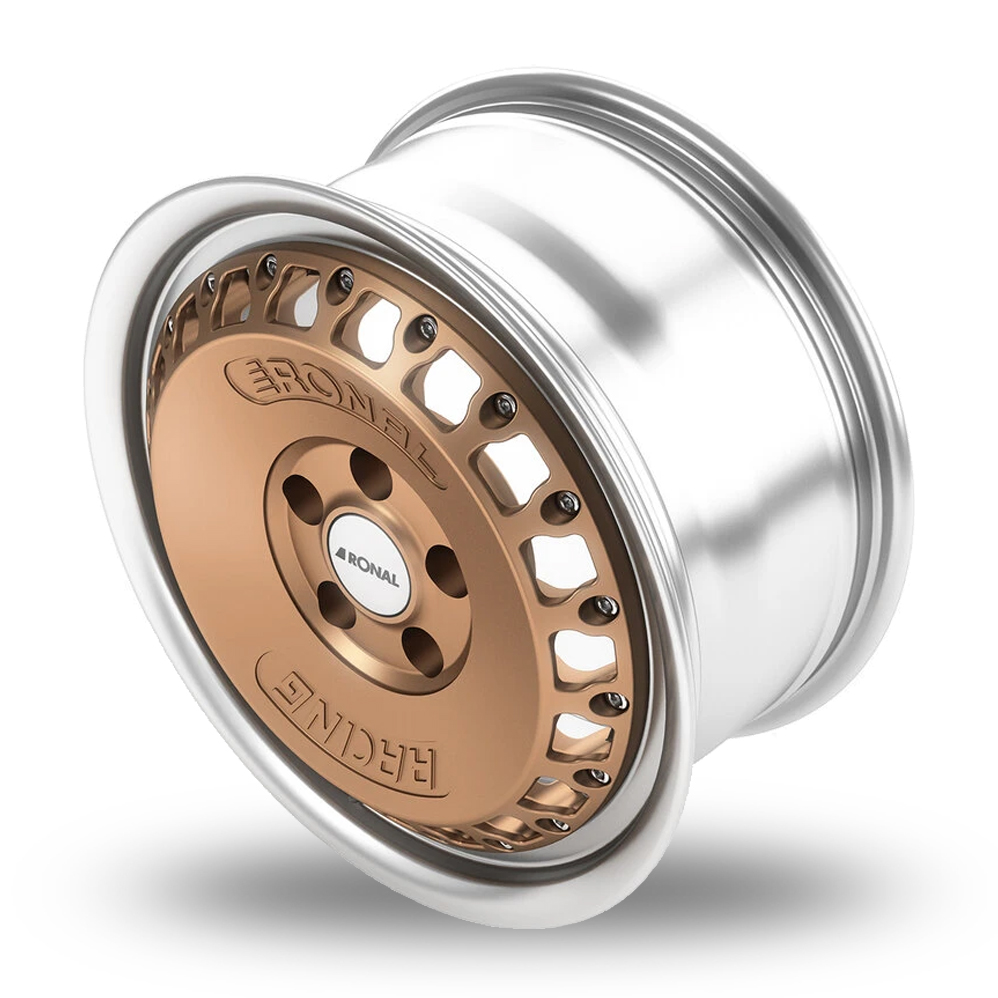 15" Ronal RR10 Matt Bronze Alloy Wheels