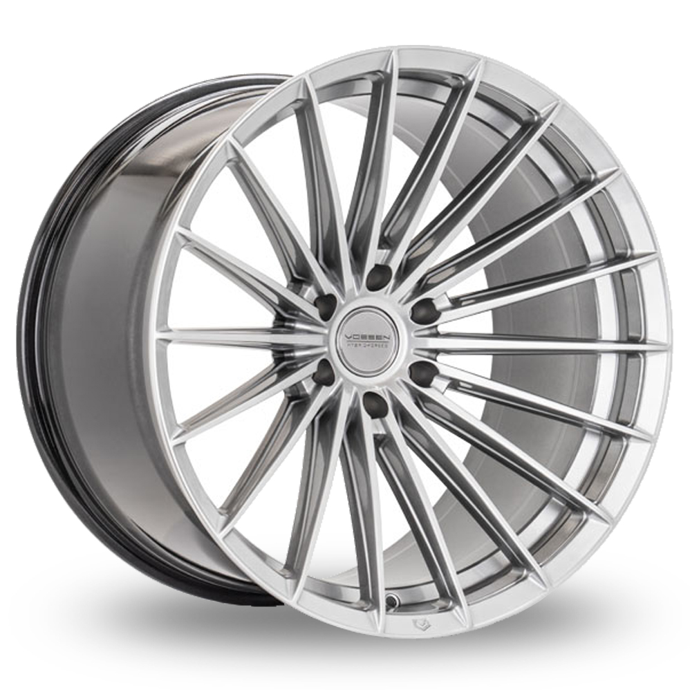 Vossen HFX-4 (10x20) (Super Deep Concave) Hyper Black Alloy Wheels