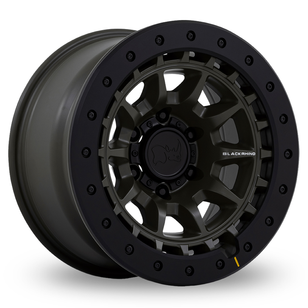 Black Rhino BR016 Tusk (USA Warehouse) Olive Drab Green Alloy Wheels