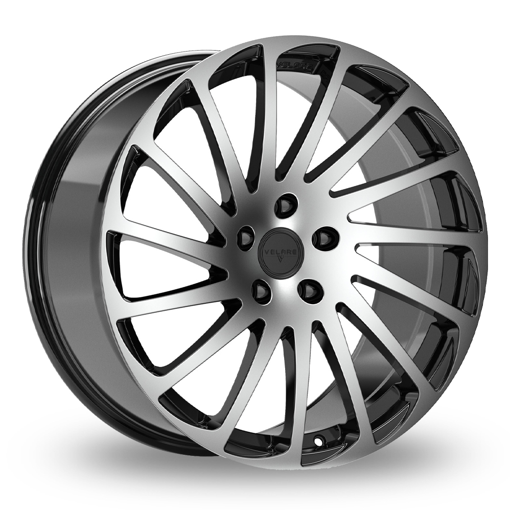 Velare VLR11 Gloss Black Machined Alloy Wheels