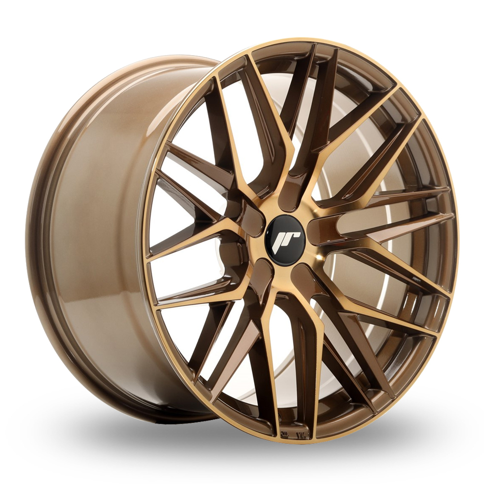Japan Racing JR28 (9.5x19) (Custom Fitment) Platinum Bronze Alloy Wheels